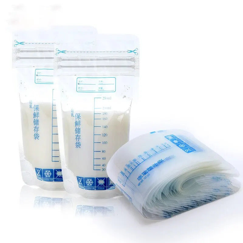 Sacs de conservation du lait maternel 250 ml – Lot de 30